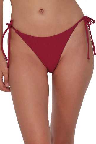 CHERRY PIE McKenna Tie Side Hipster Bikini Bottom