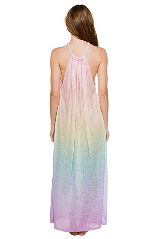 PASTEL Aegean Ombre Rainbow Maxi Dress