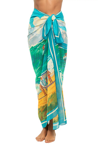 BEACH PRINT Beach Print Sarong