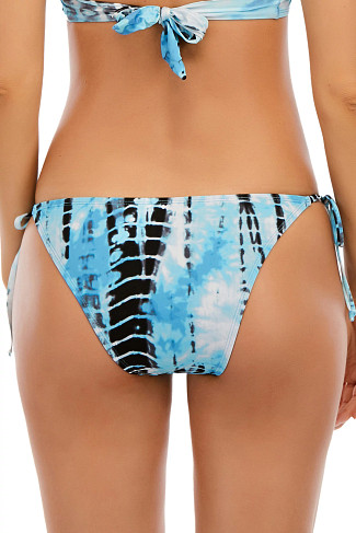 MULTI Tie-Dye Tie Side Hipster Bikini Bottom