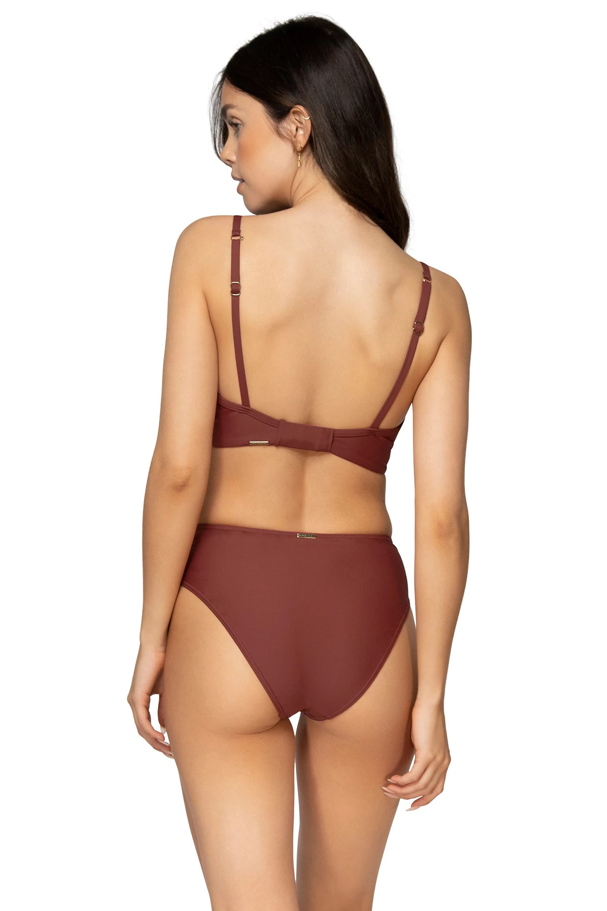 TUSCAN RED Crossroads Underwire Bikini Top (D+ Cup) image number 3