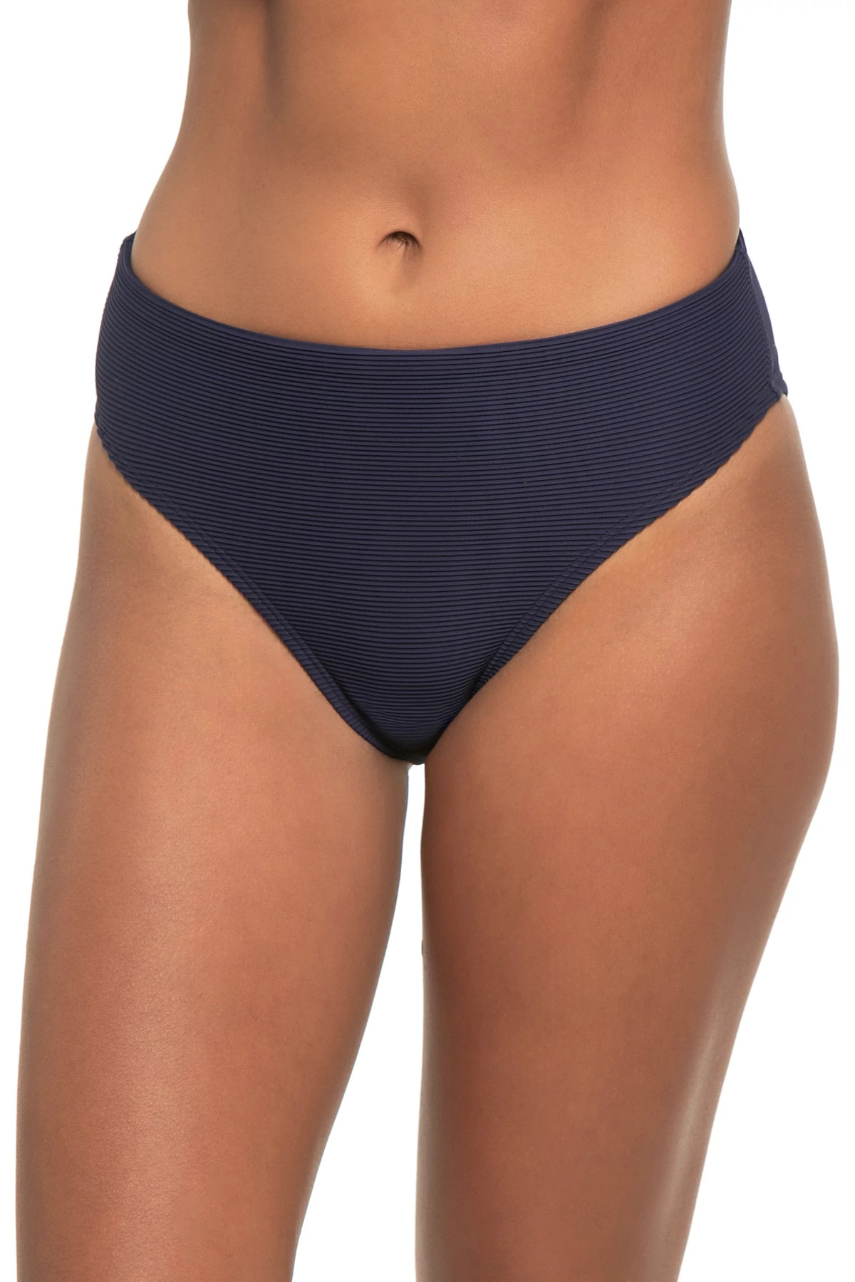 MARE NAVY Ribbed Hipster Bikini Bottom image number 1