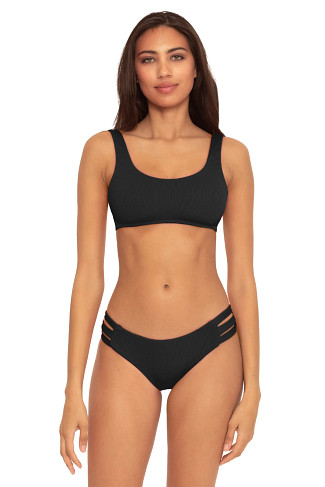 BLACK Kiera Bralette Bikini Top