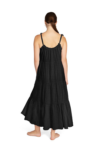 BLACK Fiona Long Line Maxi Dress