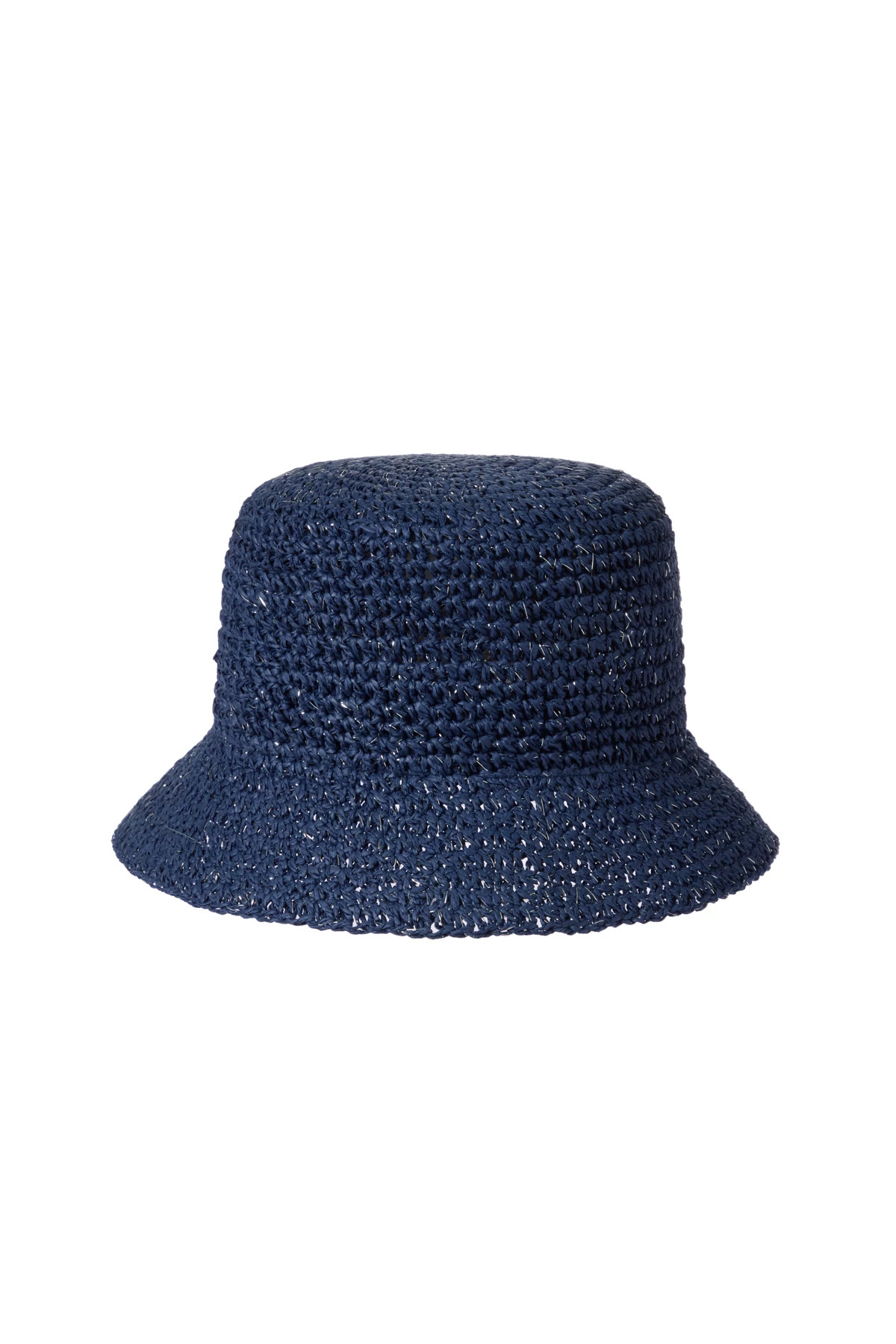 NAVY/SILVER Golden Coast Bucket Hat image number 1