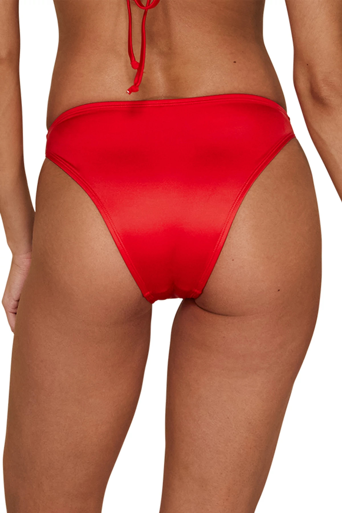 SETTING SUN RED Low Tide Hipster Bikini Bottom image number 2