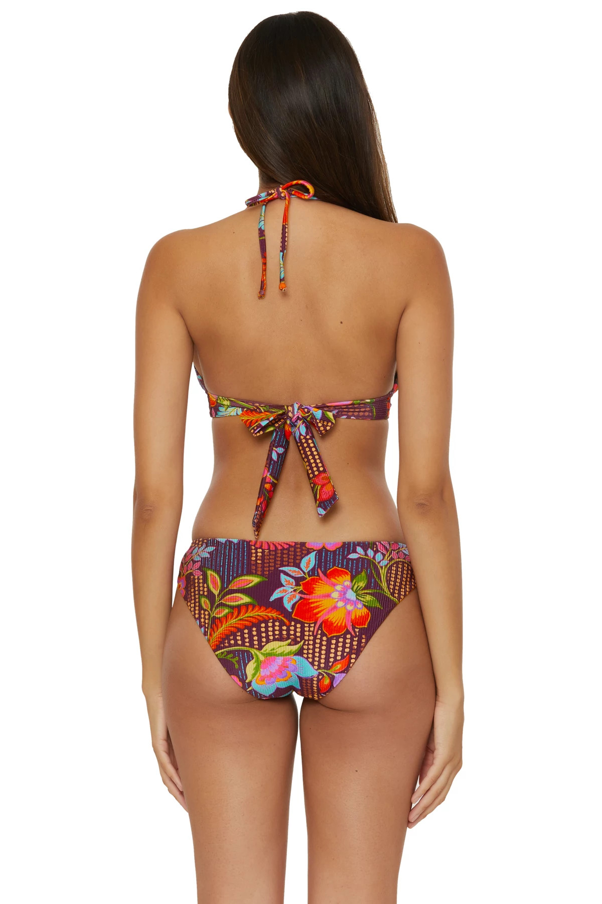 MULTI Mira Halter Bikini Top image number 2