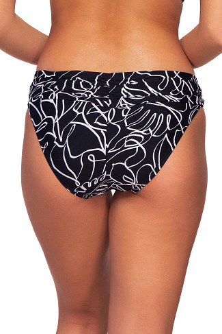 LOST PALMS Unforgettable Banded Hipster Bikini Bottom