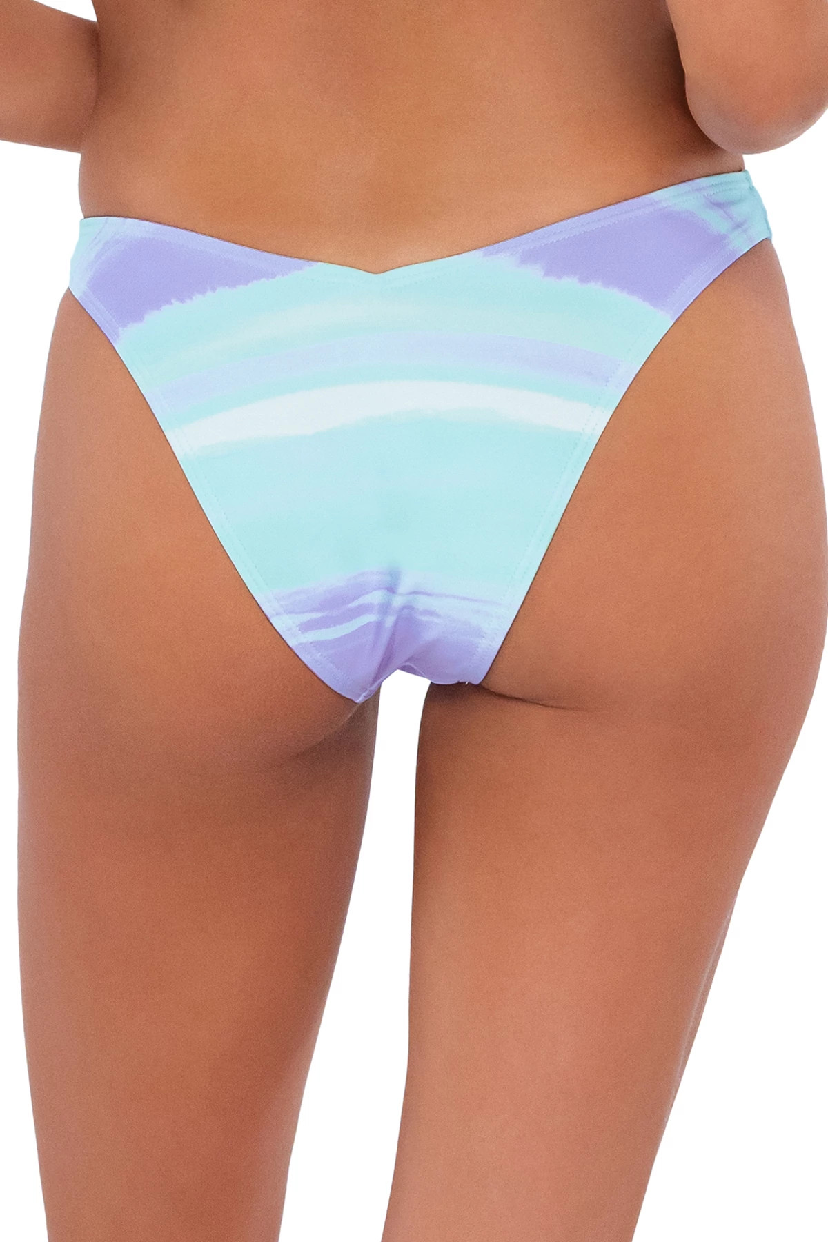 WATERS EDGE Nevaeh Brazilian Bikini Bottom image number 2