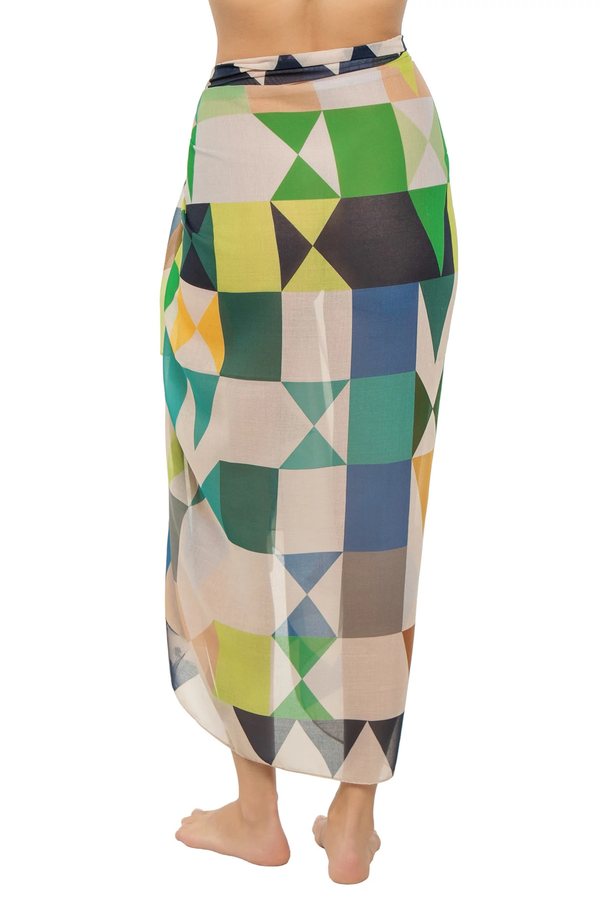 JADE/MULTICOLOR Hare Sarong image number 2