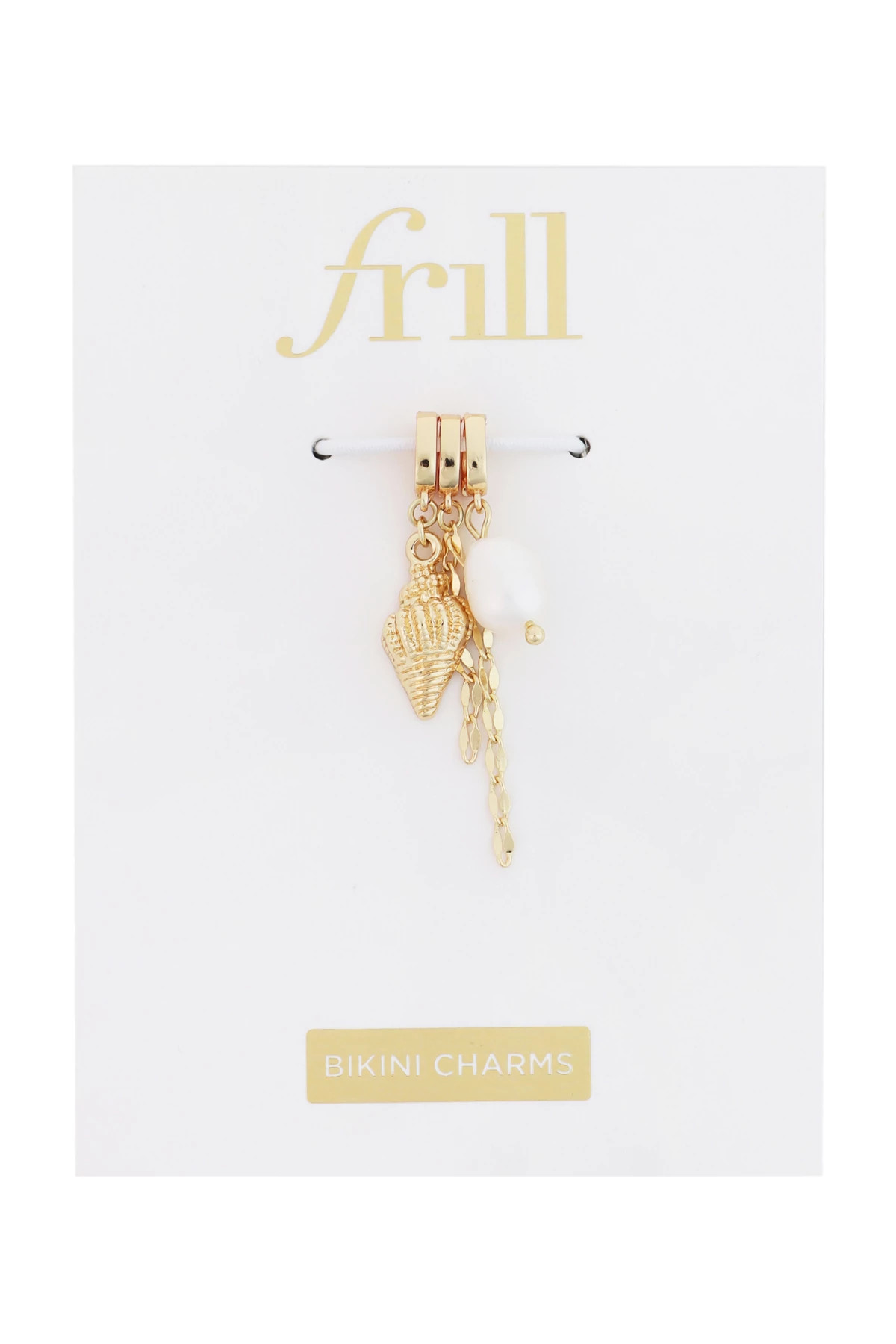 GOLD Gold Shell Bikini Charm image number 2