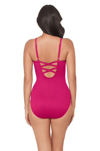 ROSSO Captivate Underwire Surplice One Piece Swimsuit