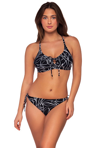LOST PALMS Kauai Keyhole Bralette Bikini Top (D+ Cup)