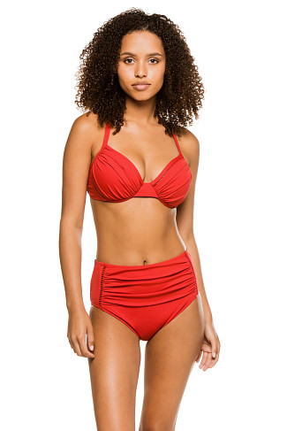 GINGER Molded Underwire Bikini Top (D+ Cup)