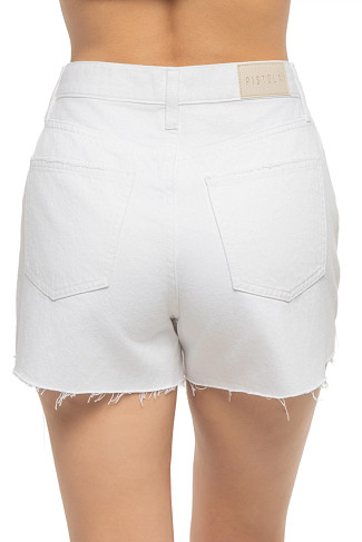WHITE VINTAGE Nova Distressed Denim Shorts