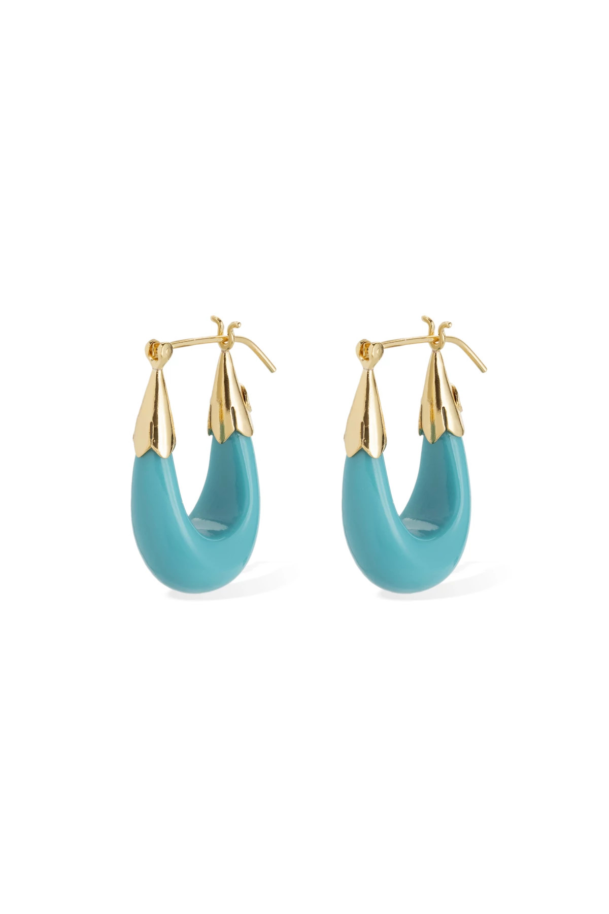 080 BLUE Ecume Earrings image number 1