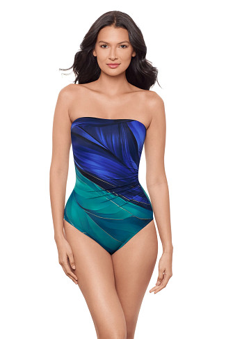 BLUE MULTI Avanti One Piece Swimsuit