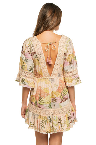 OASIS Crochet Mini Dress