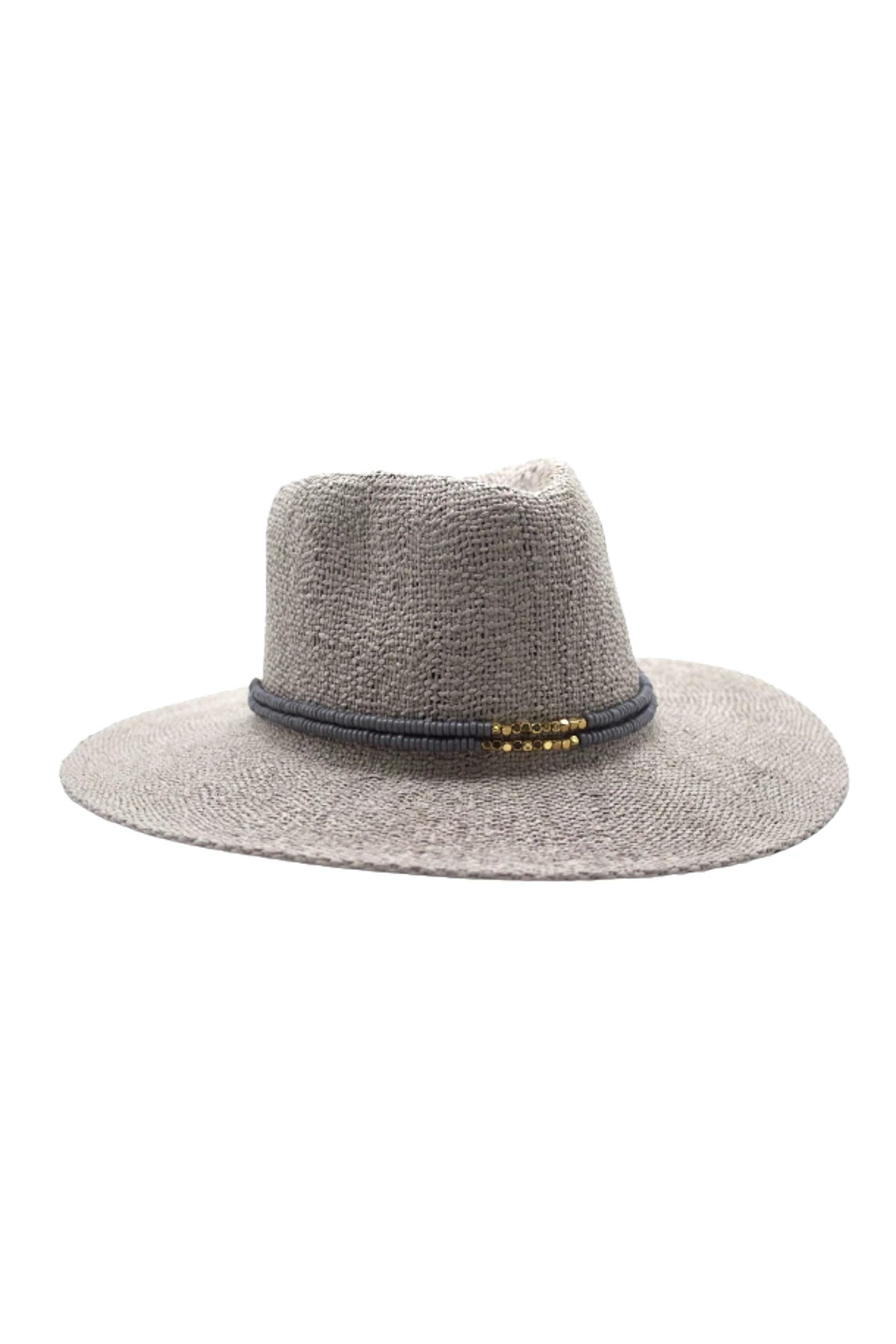 GREY Smokey Panama Hat image number 1
