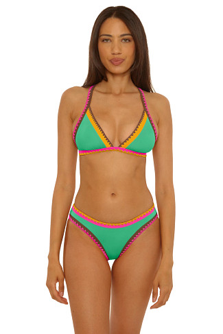 SEA GRASS Avila Triangle Bikini Top