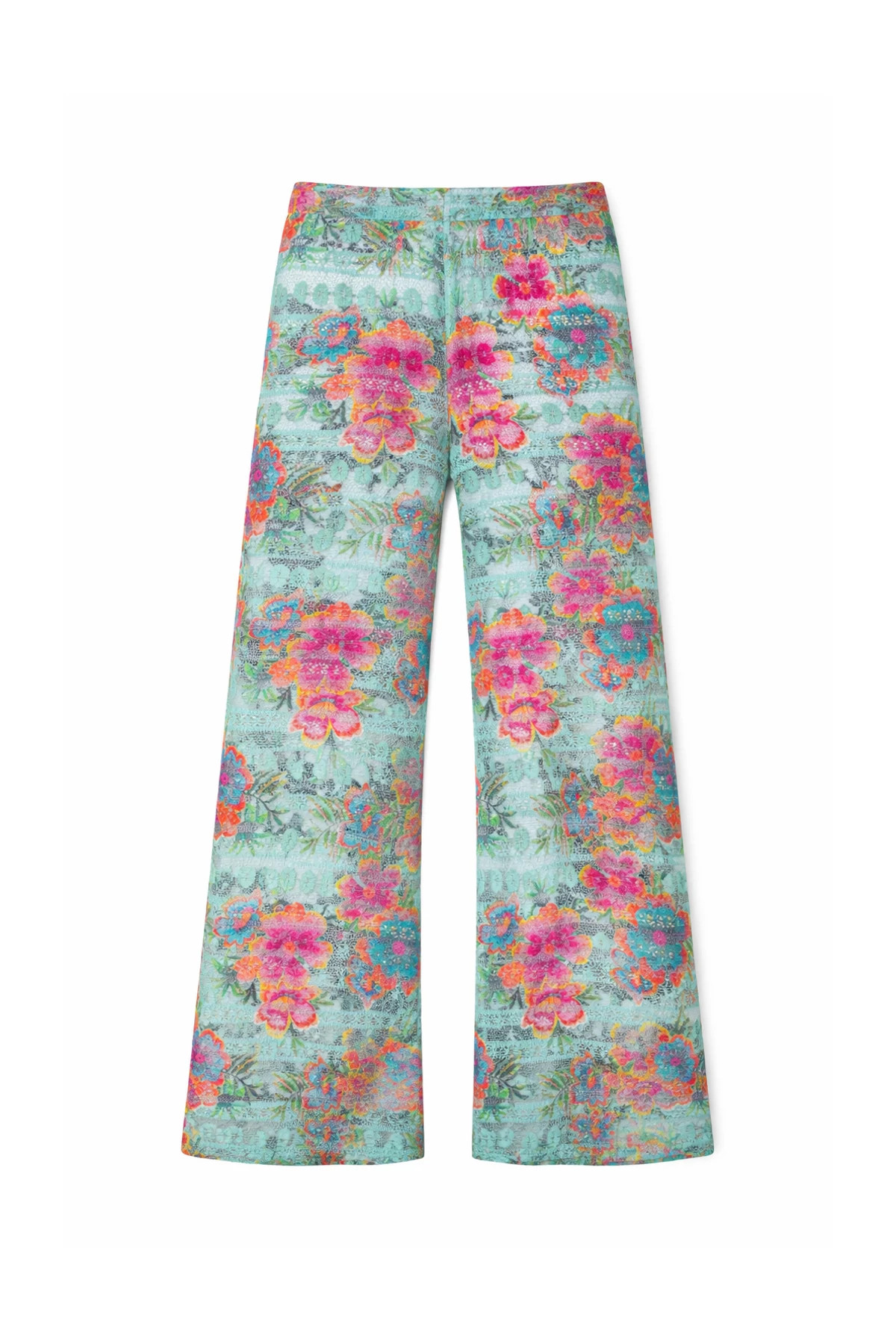 SOLANA Meg Crochet Wide Leg Pant image number 3