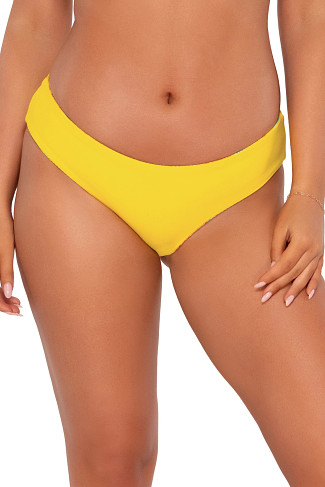 GOLDEN TROPICS SANDBAR RIB Alana Reversible Hipster Bikini Bottom