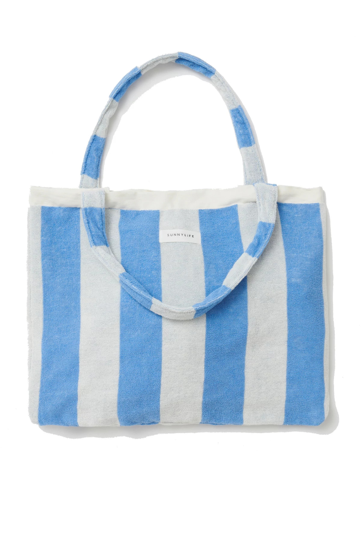 BLUE Le Weekend Beach Towel Tote Bag image number 1