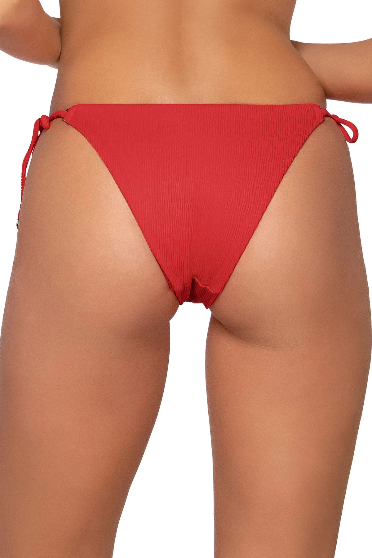 LYCHEE Venice Tie Side Brazilian Bikini Bottom image number 2