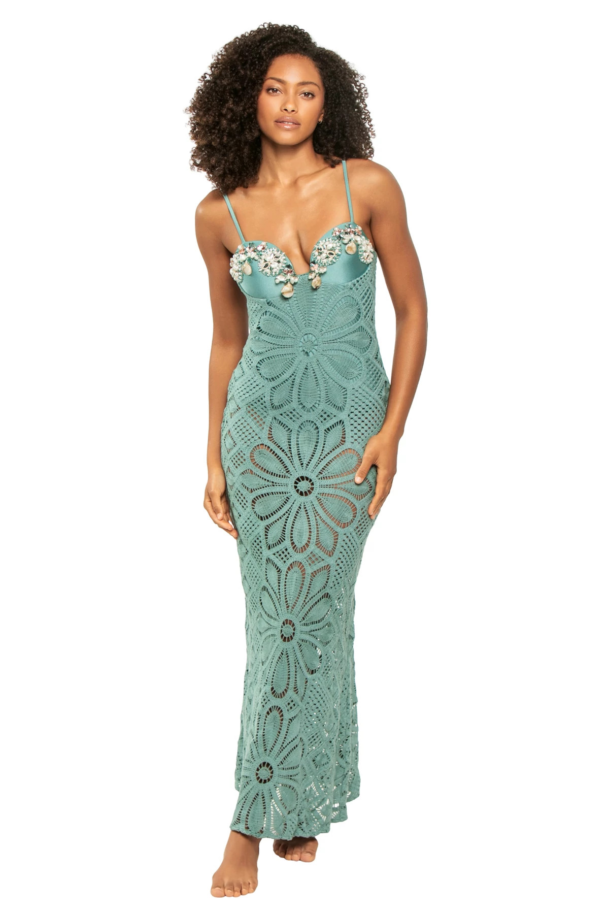 BLUE Camila Midi Dress image number 1