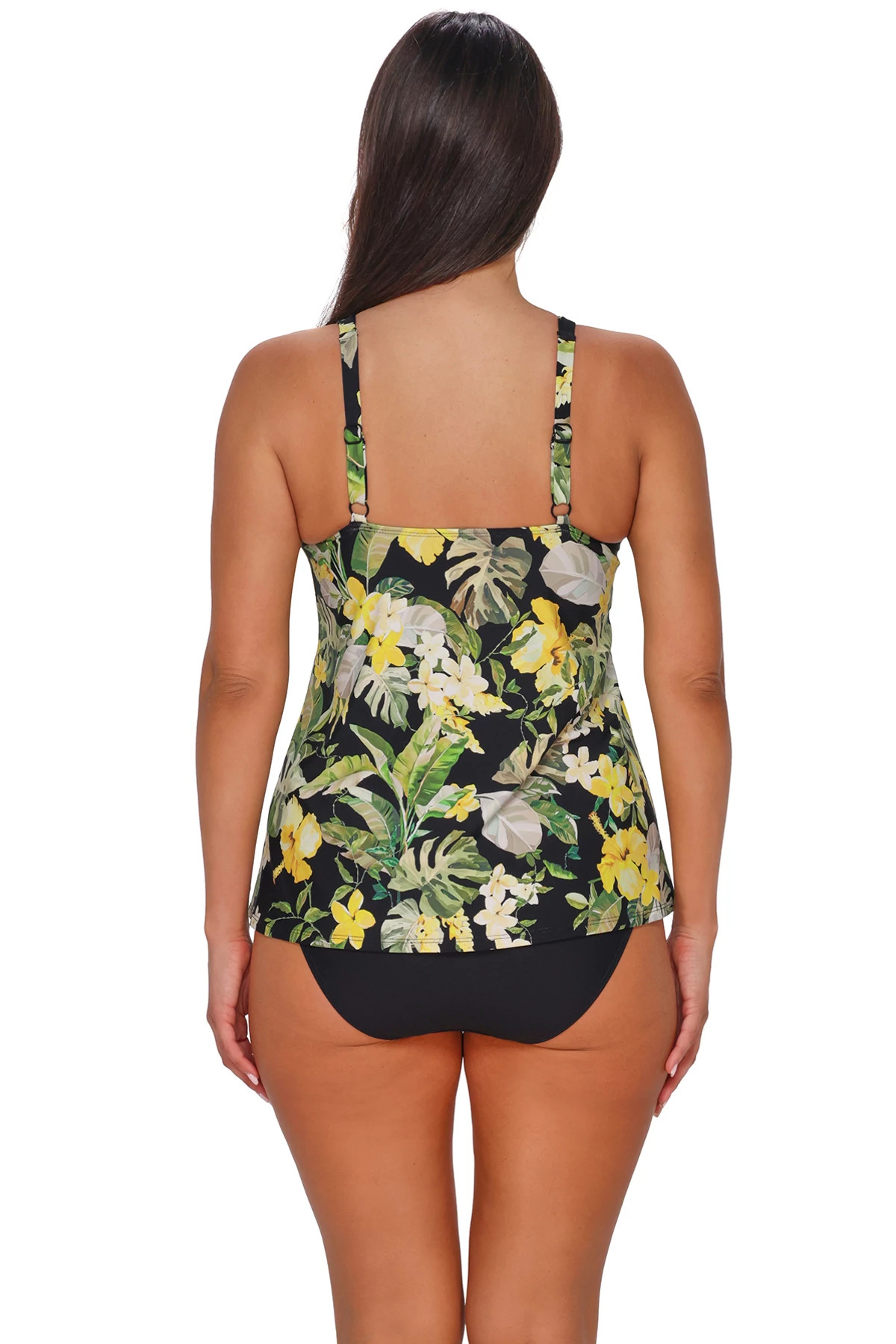 NIGHT BLOOM Jenna Prosthesis Pocket Tankini Top image number 2