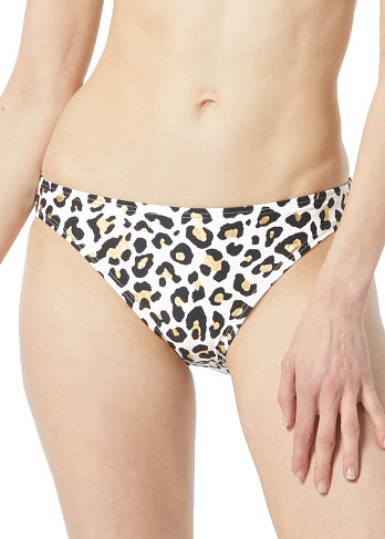 BONE Leopard Print Classic Hipster Bikini Bottom