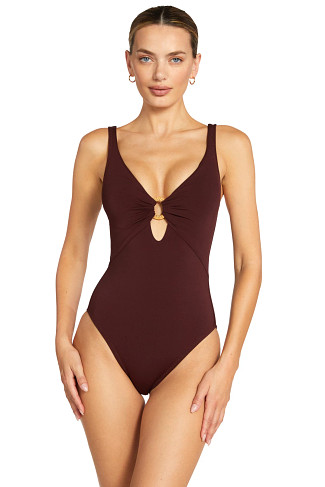 CAROB Margot One Piece Swimsuit