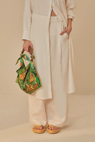 BANANART GREEN Banana Scarf Handbag