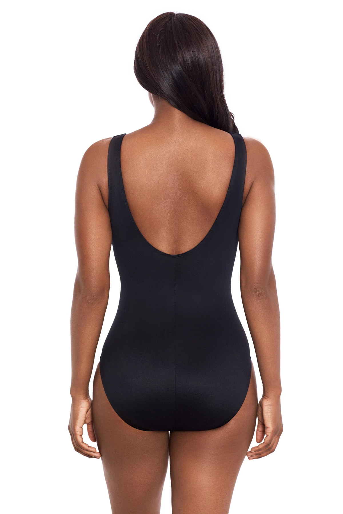 BLACK/WHITE Escape One Piece Swimsuit image number 2