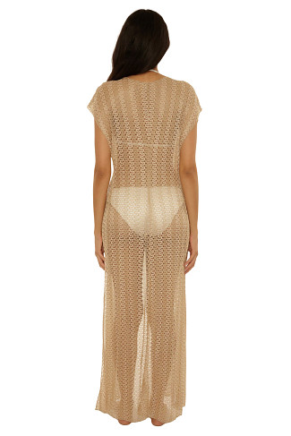 GOLD Lace Crochet Tunic