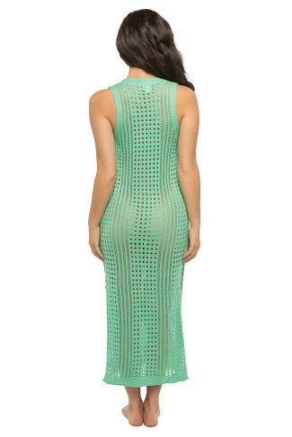 SUMMER GREEN Crochet Maxi Dress