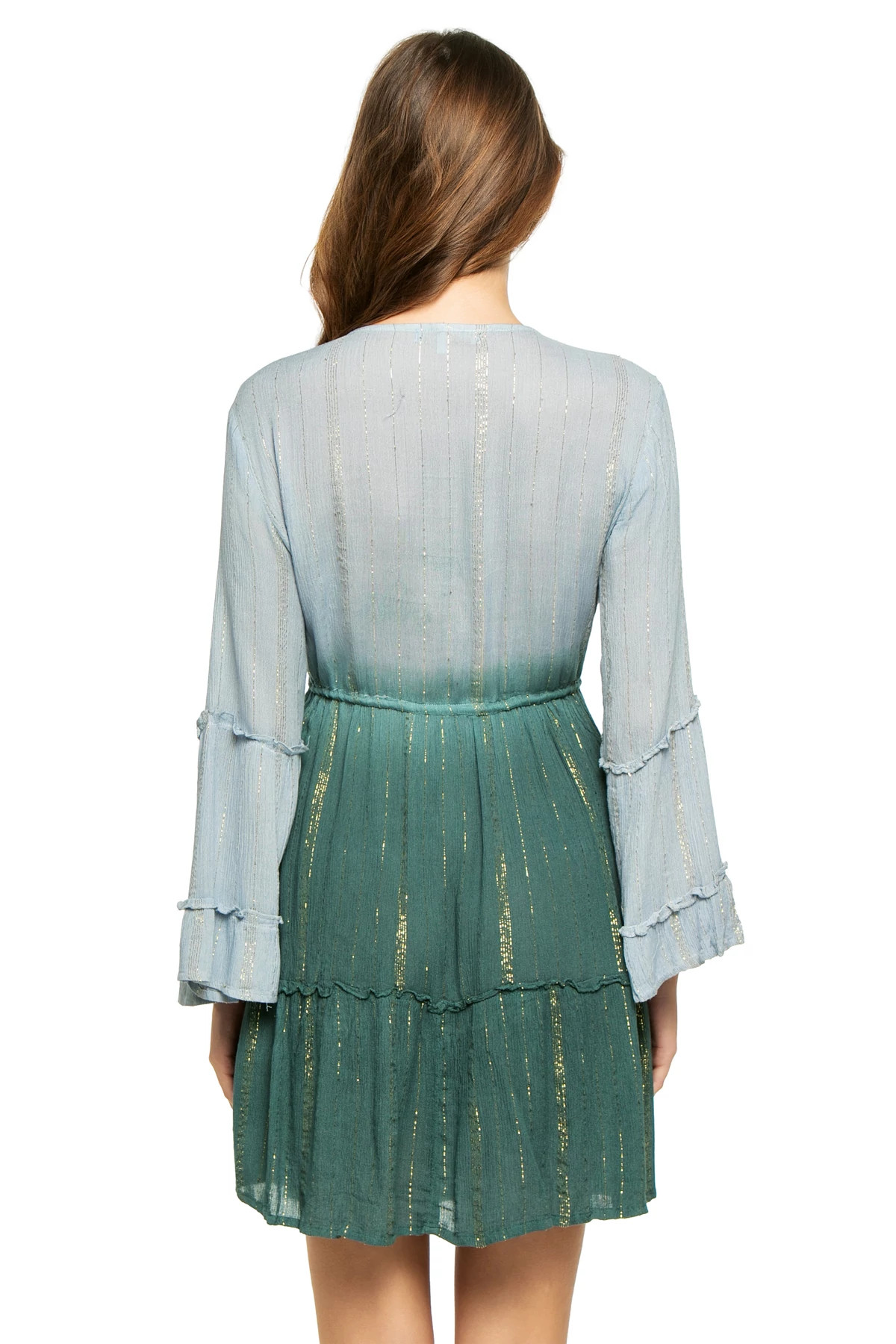 SEA LANDSCAPE Ombre Mini Dress image number 2