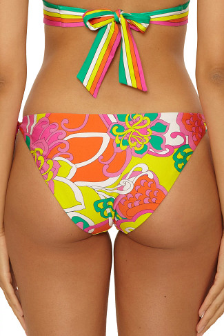 MULTI Elara Floral Tie Side Bikini Bottom