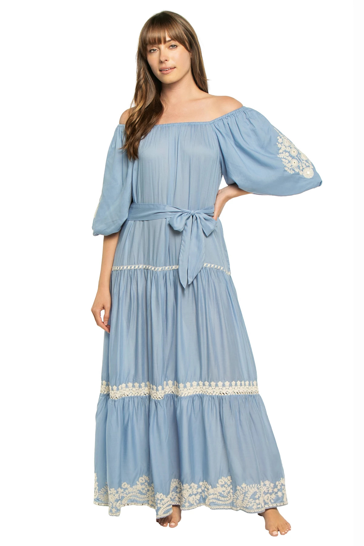 BLUE Zaya Maxi Dress image number 1
