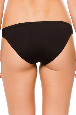 ECO BLACK Neutra Tab Side Hipster Bikini Bottom