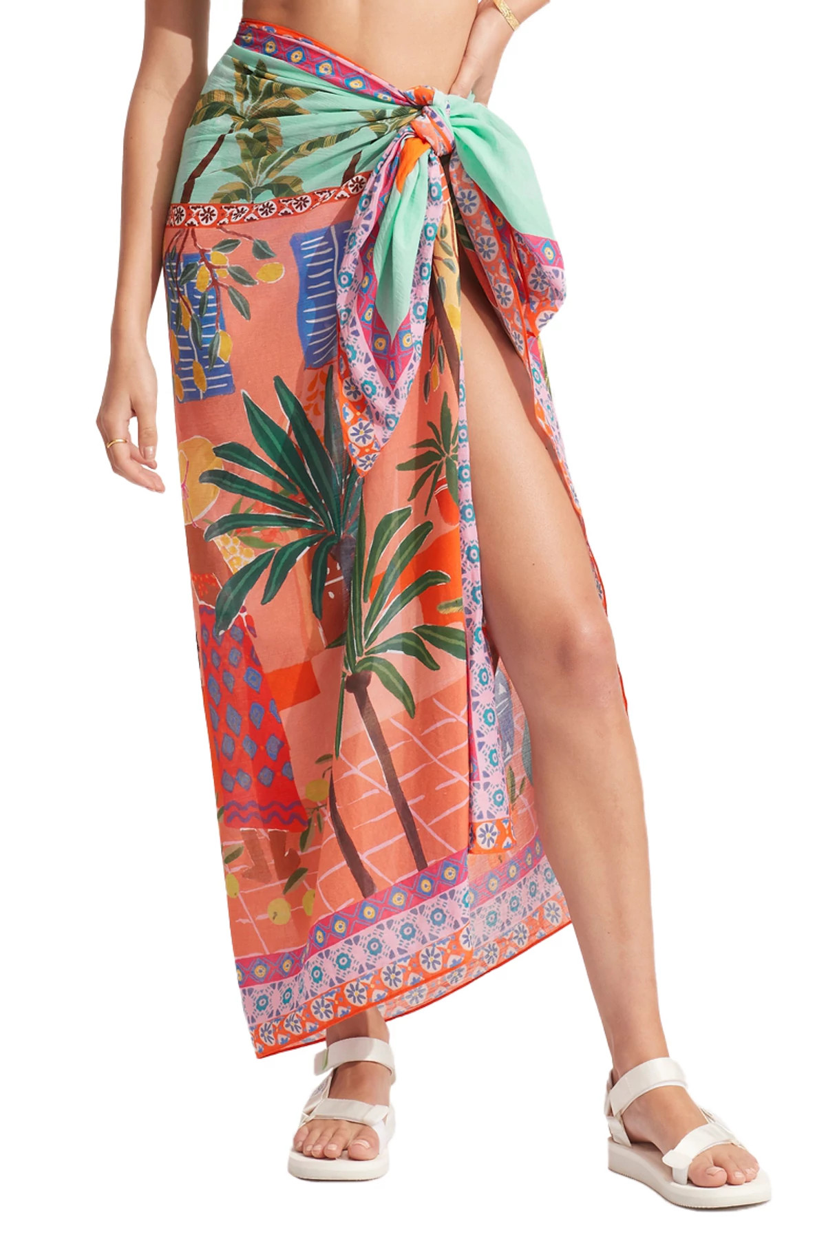 AZURE On Vacation Sarong image number 1