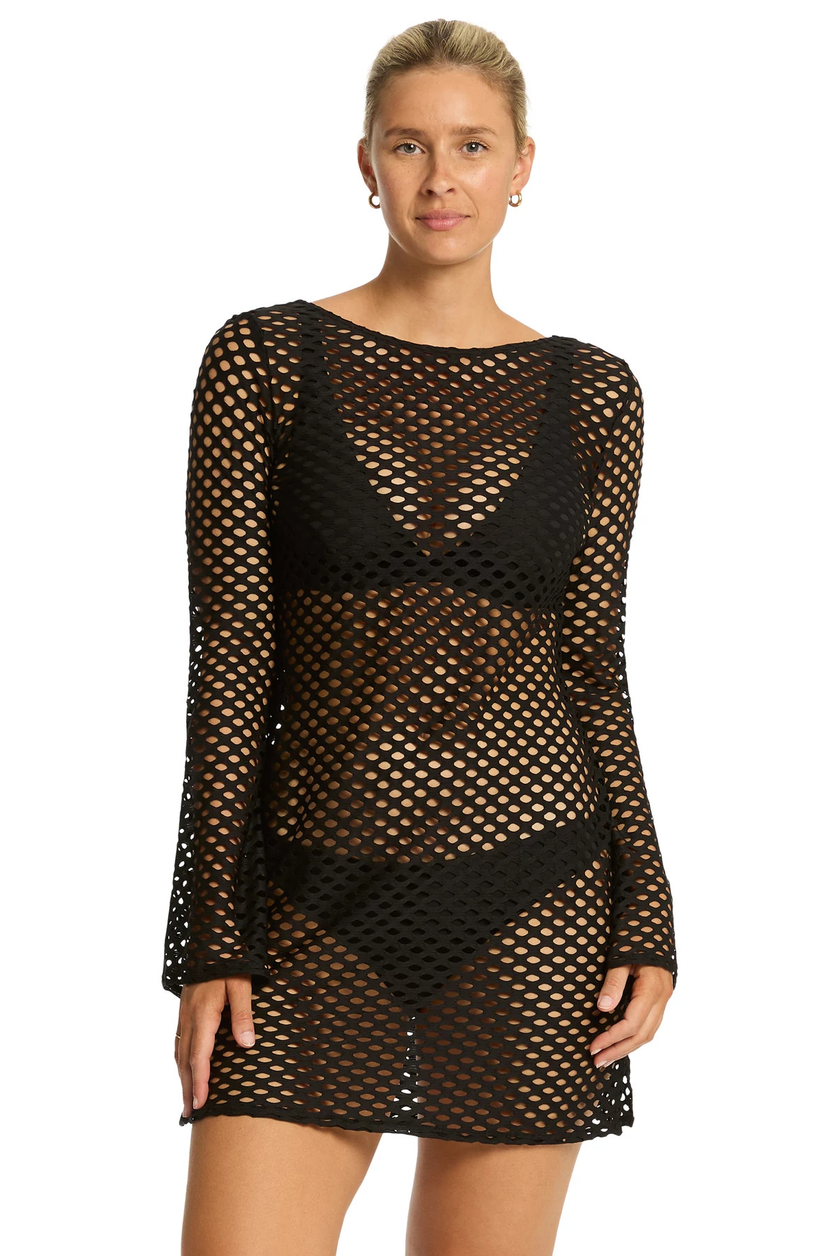 BLACK Castaway Cover Dress image number 1