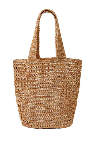 ROSE GOLD Jackie Crochet Tote