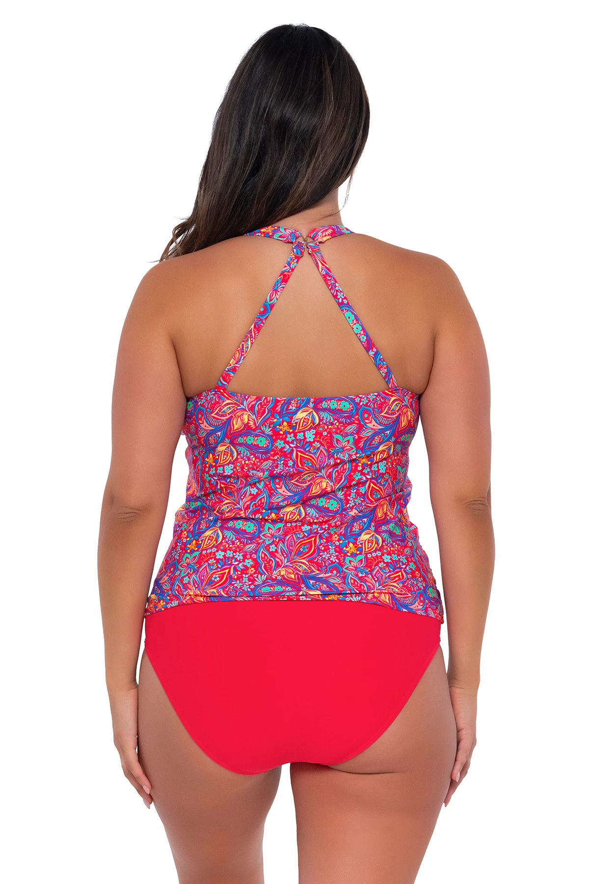 RUE PAISLEY Emerson Tankini Top image number 3