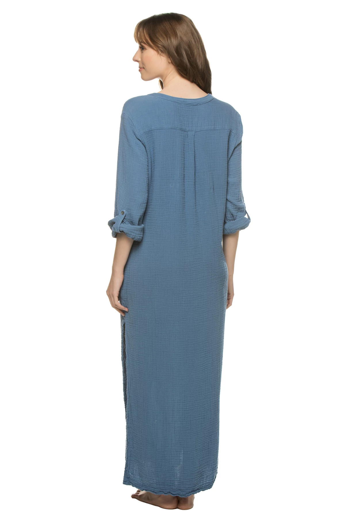 DENIM Long Tracey Maxi Dress image number 2