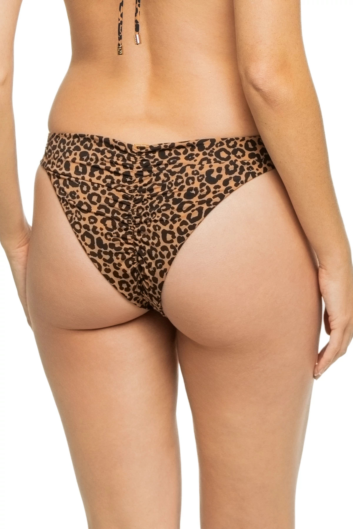 LEOPARD Leopard Love Brazilian Bikini Bottom image number 2