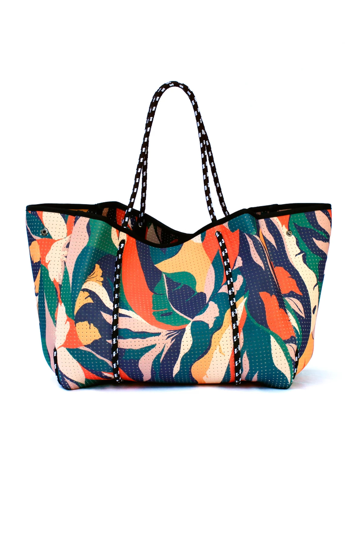 NAVY MULTI Everyday Jungle Tote image number 1