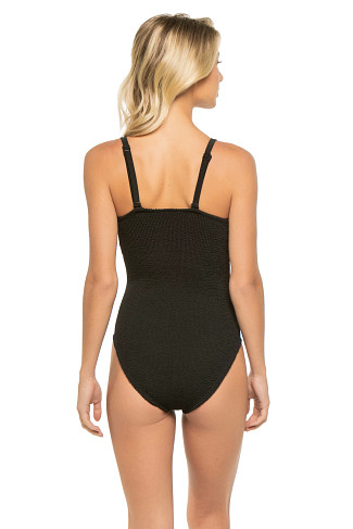 BLACK Post Mastectomy One Piece Swimsuit 