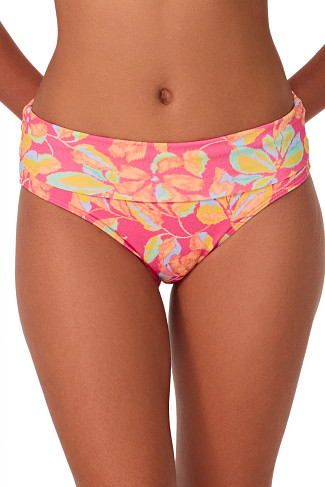 MAGIC HOUR CREPE Hannah High Waist Bikini Bottom