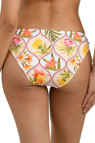 MULTI Floral Tassel Tie Side Bikini Bottom
